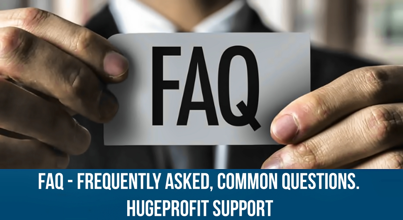 FAQ - frequently asked, common questions. HugeProfit Support - CRM/ERP ...