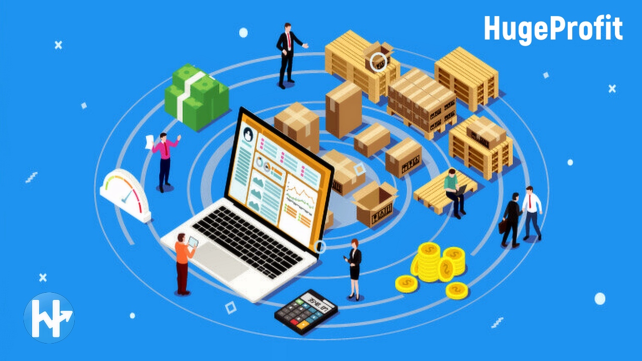 HugeProfit is a reliable inventory management system that will help you accurately account for goods