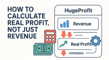 Как считать реальные доходы, а не выручку - практическое руководство с HugeProfit