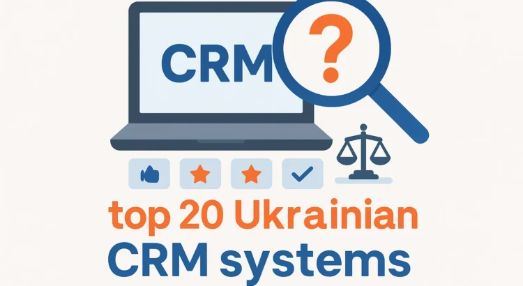 ТОП 20 українських CRM-систем для товарного бізнесу