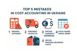ТОП 5 помилок - облік собівартості в Україні