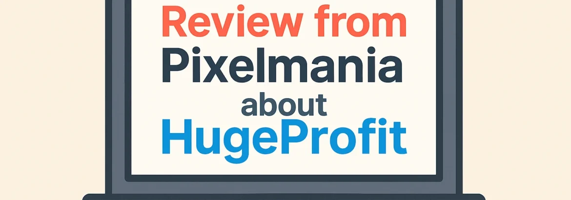 Отзыв от Pixelmania о HugeProfit