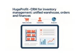 CRM для учета товара HugeProfit - решения для торговли