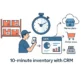 HugeProfit CRM for Inventory - inventory in 10 minutes