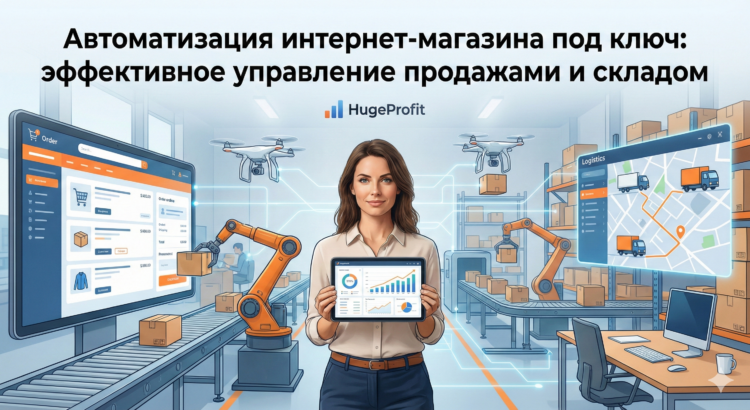 Автоматизация интернет-магазина под ключ: эффективное управление продажами и складом