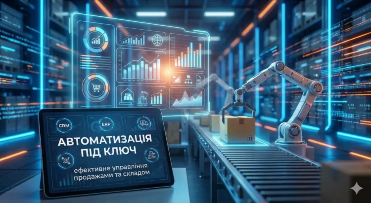 Автоматизація інтернет-магазину під ключ: ефективне управління продажами та складом