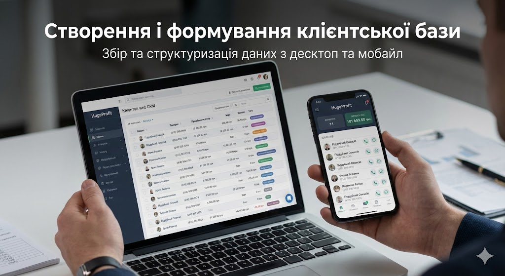 Створення і формування клієнтської бази