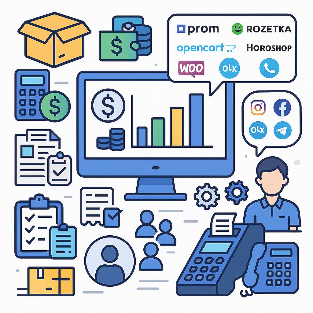 What tasks can you solve in HugeProfit?