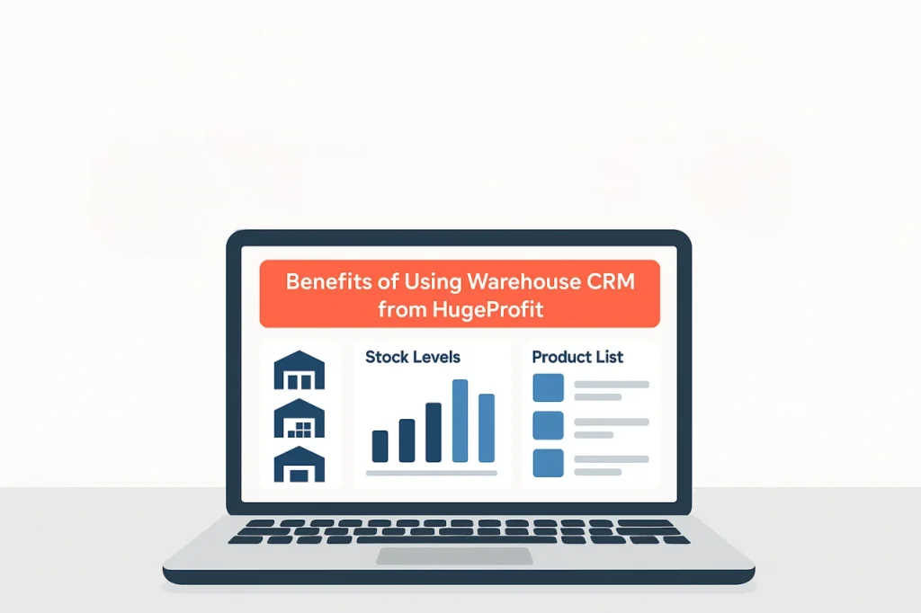 Преимущества использования CRM для склада от HugeProfit
