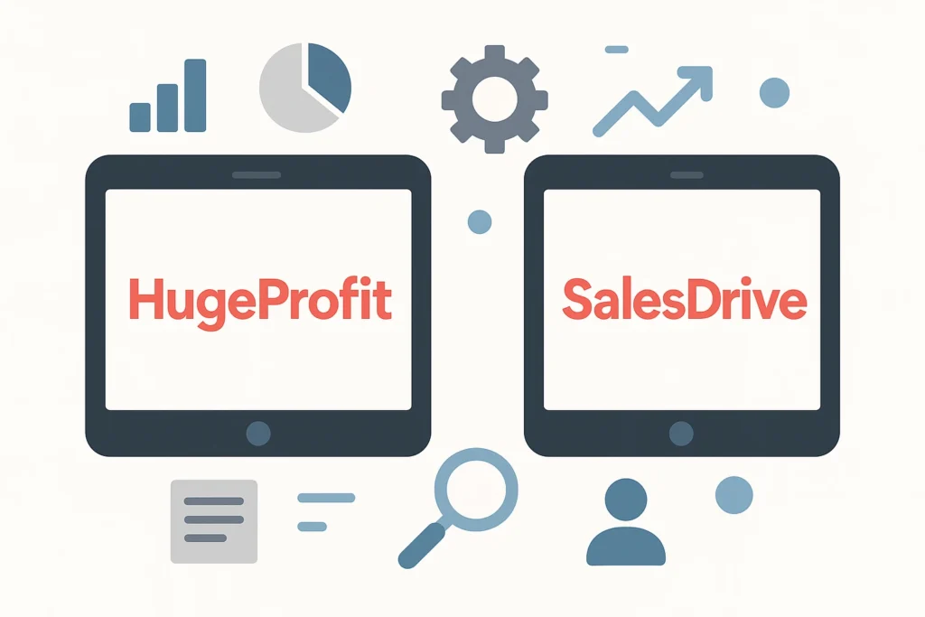 HugeProfit як альтернатива SalesDrive - Основний функціонал